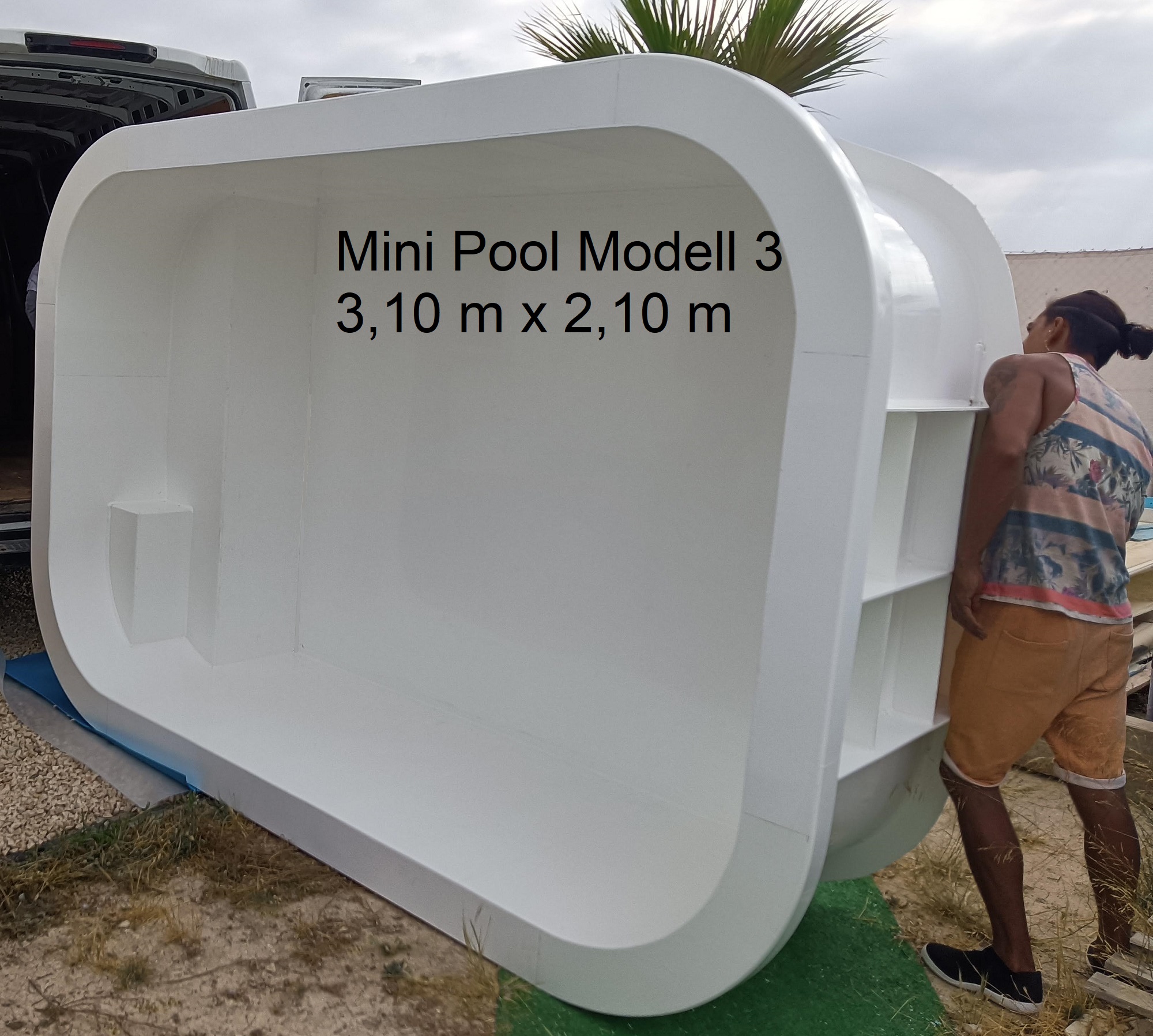 Mini Pools  für kleine Gärten  und Terrassen